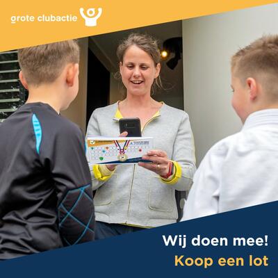 Koop een lot en steun KDO handbal!